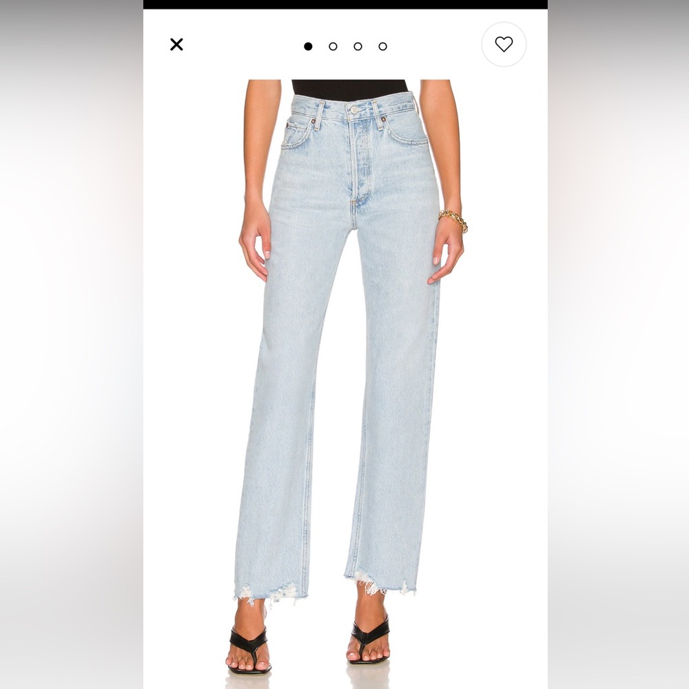 Agolde 90's Pinch Waist Jeans / Size 24 / Brand new condition